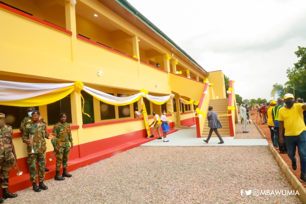 Tamale Senior High School names new dormitory block after Bawumia